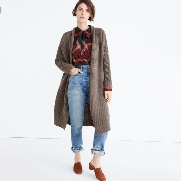 Madewell Fulton Sweater Coat 